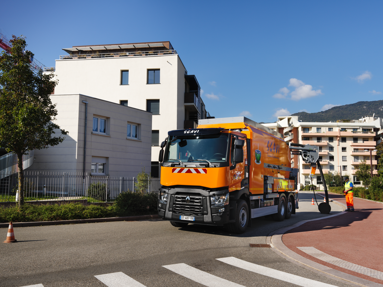 Renault Trucks C High pressure jetting truck