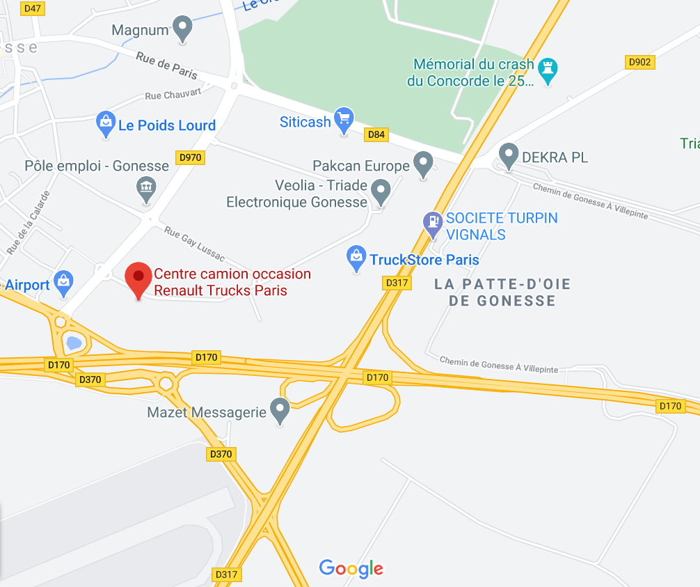 Google maps Gonesse OCCASION