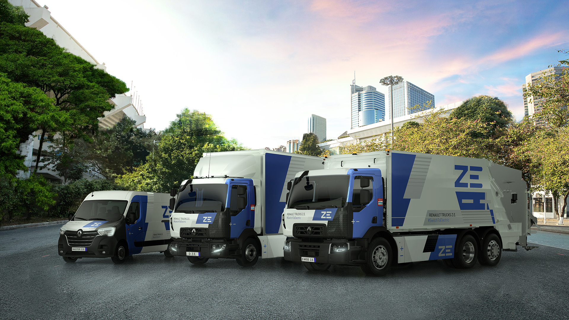 La gamme Z.E. de Renault Trucks : des camions 100 % électriques 