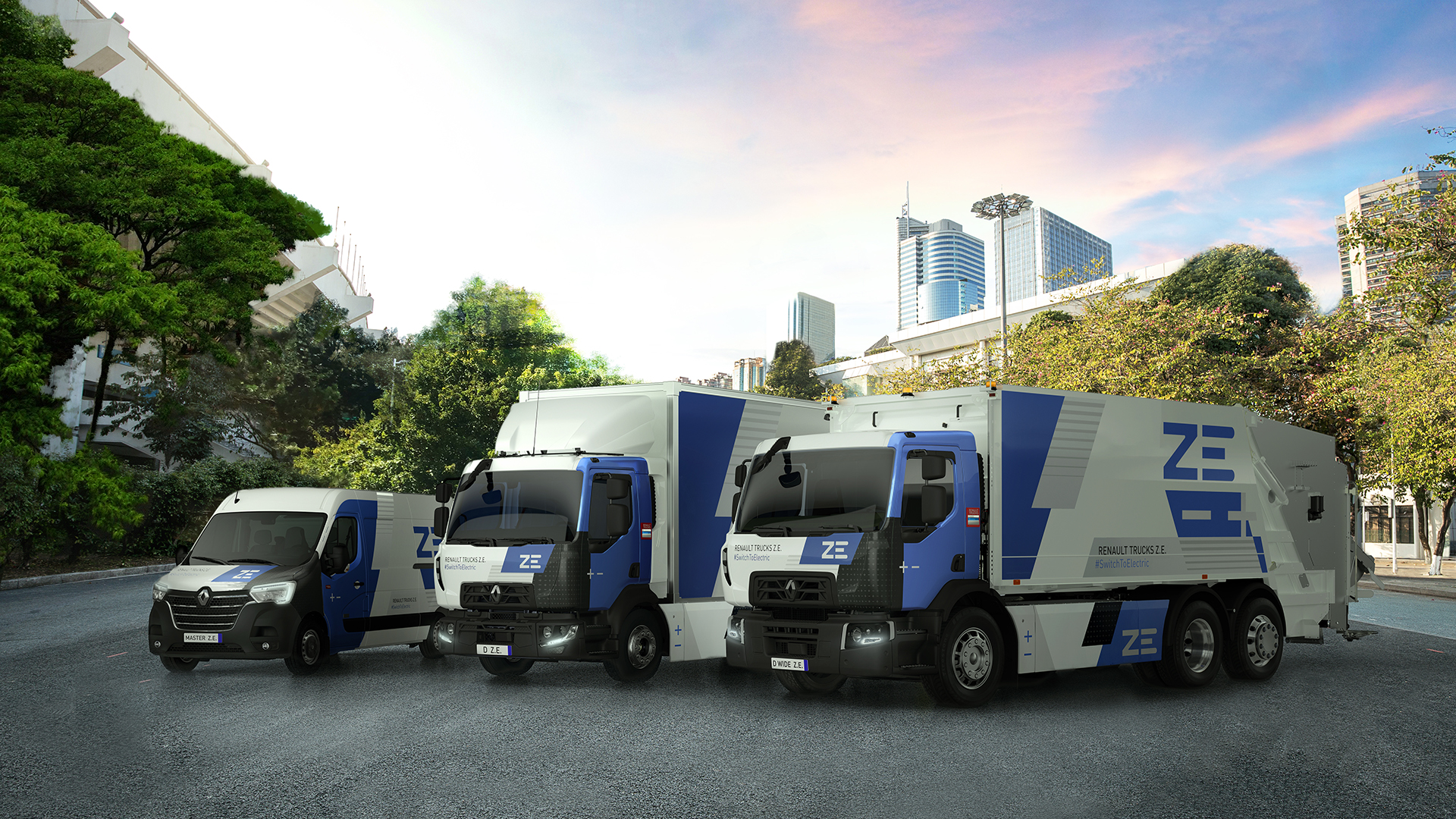 La gamme Z.E. de Renault Trucks : des camions 100 % électriques