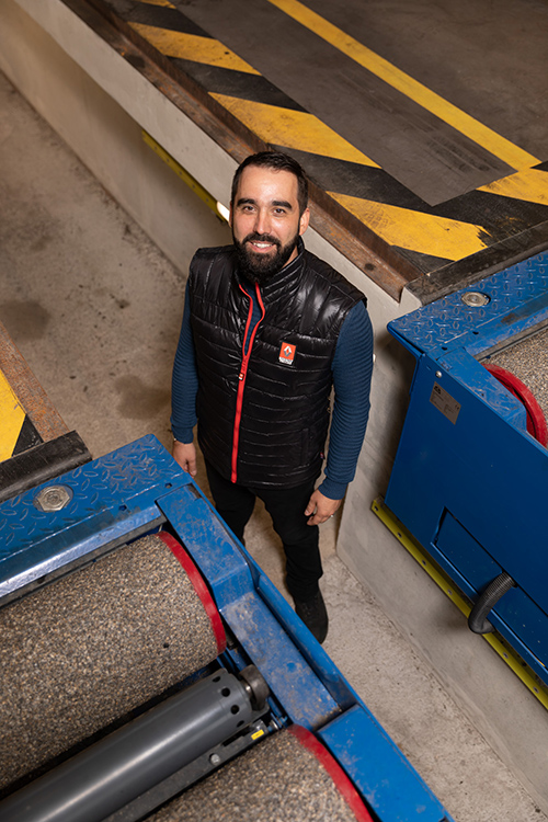 Pierre, chef d’atelier chez Kertrucks