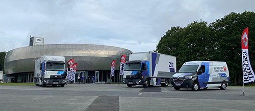 La gamme Z.E. 100 % électrique de Renault Trucks