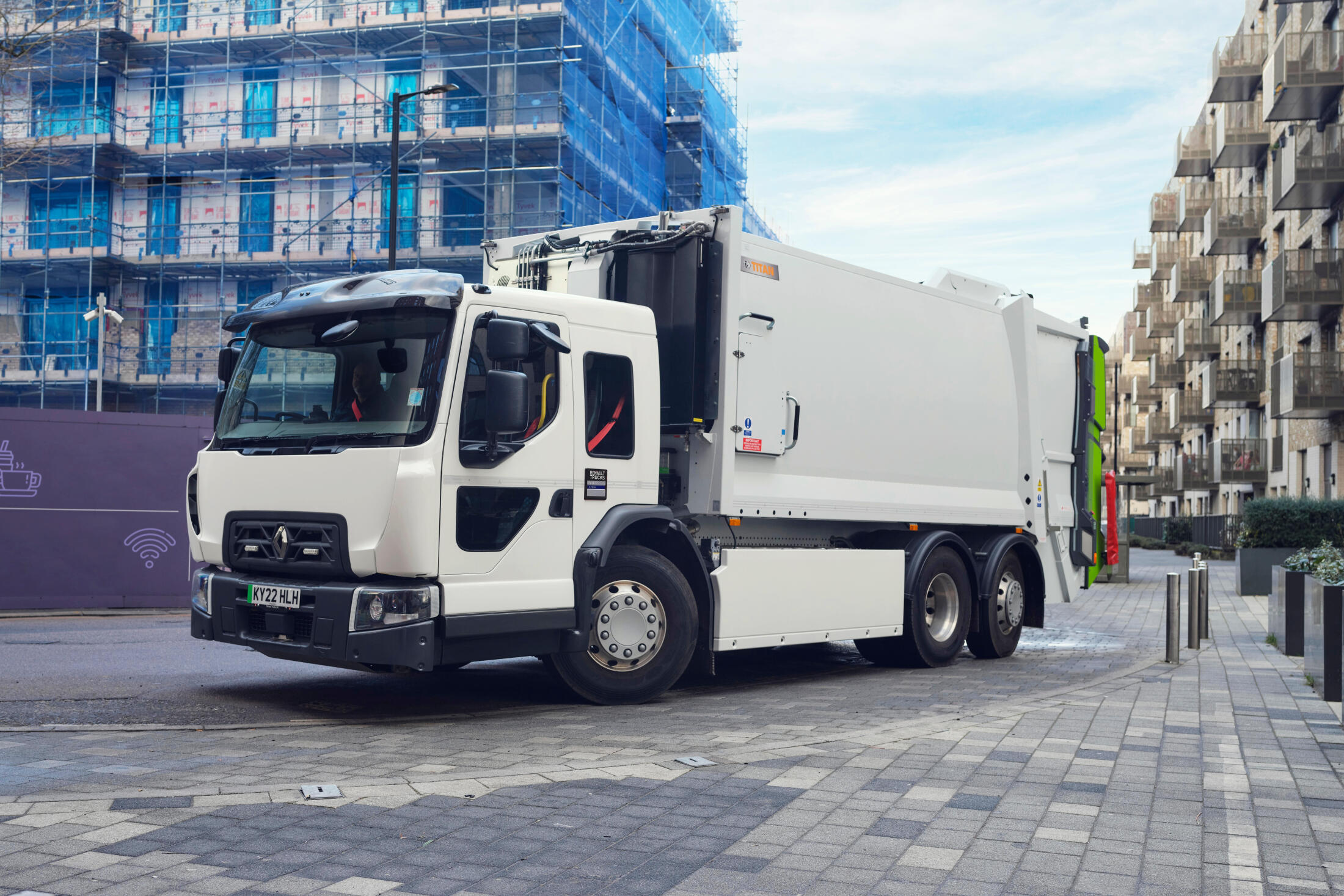 Camion benne à ordures ménagères : Devis sur Techni-Contact - Camion benne  à ordures