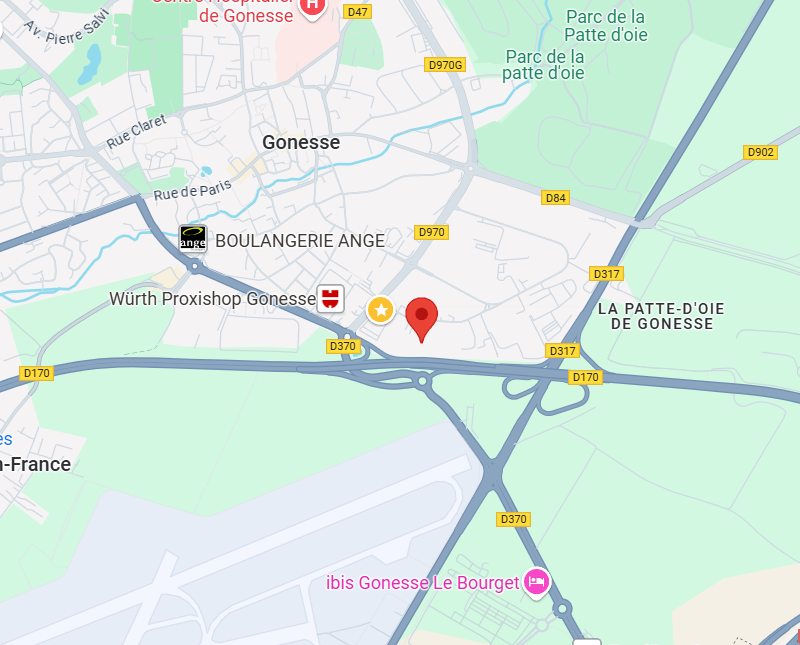 Google maps Gonesse OCCASION