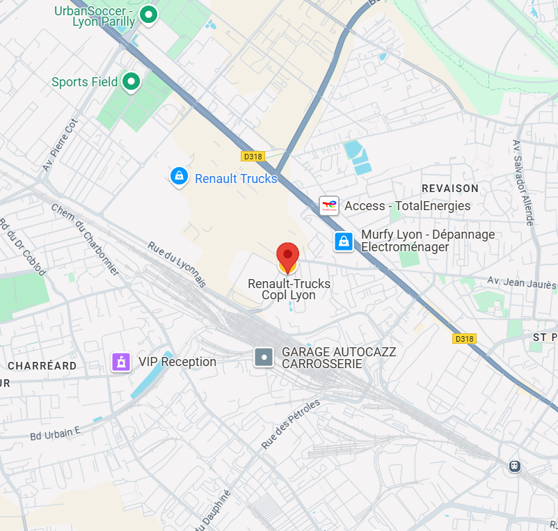 Google maps Saint-Priest