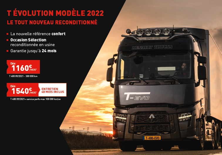 T ÉVOLUTION MODÉLE 2022