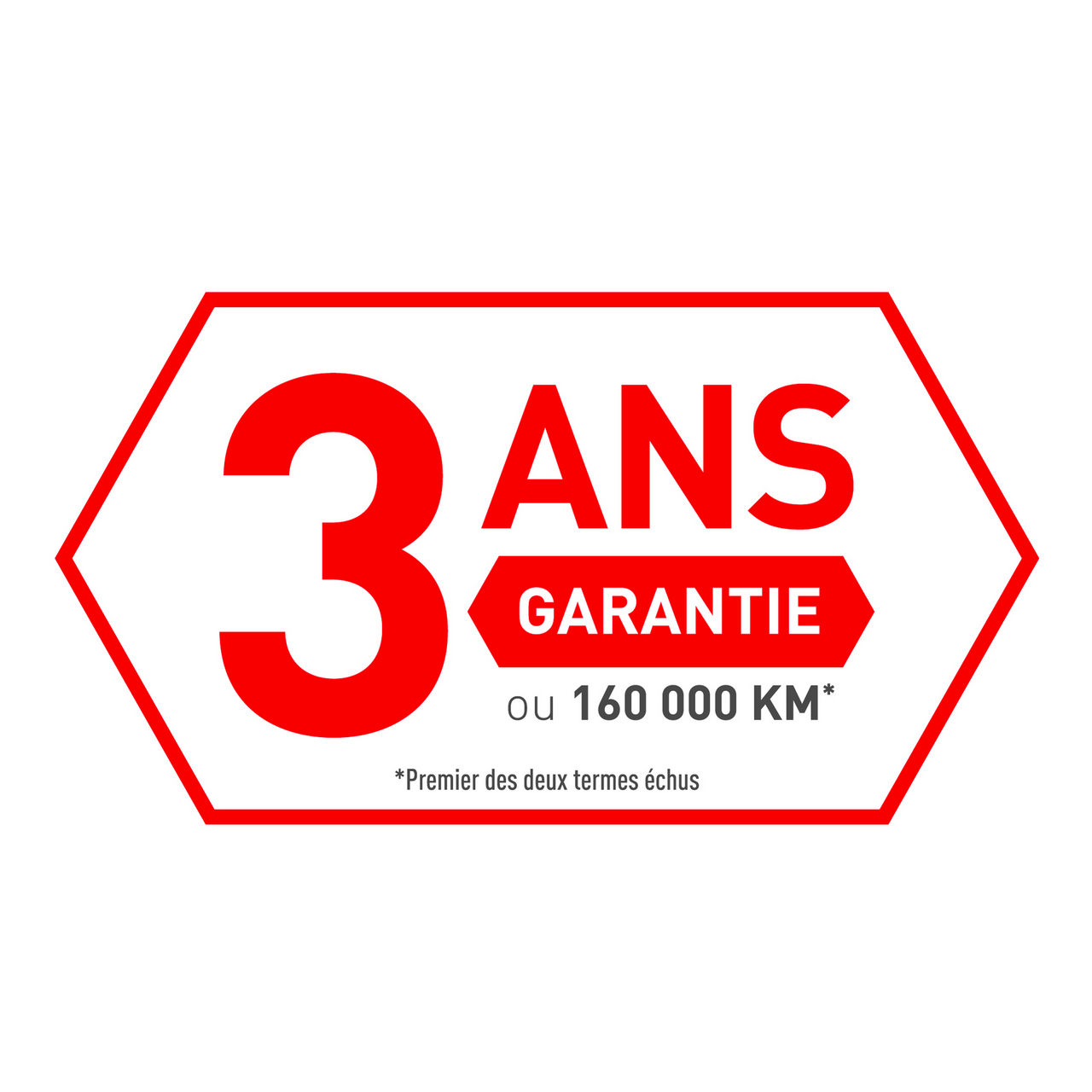 3 ans de garantie
