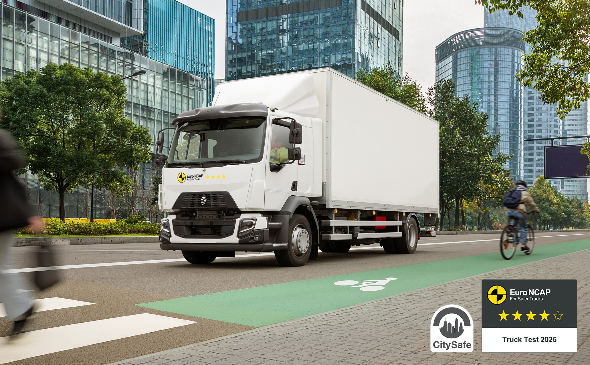 Renault TRucks D NCAP 4 etoiles