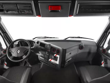 Le Renault Trucks T Robust 13 litres (vue intérieure)