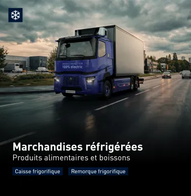 Renault Trucks e-tech T : Marchandises réfrigérées
