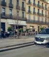 Renault Trucks Trafic driving on the street