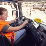Renault Trucks E-TECH C driving