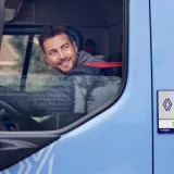 Renault Trucks E-Tech D : conducteur au volant