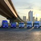 Renault Trucks E-TECH 2025 avec le vélo cargo Kleuster, et sans Renault Trucks E-Tech Trafic