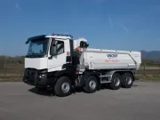 BENNE RONDE SUR RENAULT TRUCKS