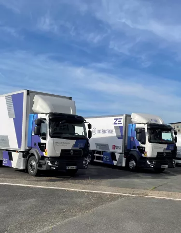 La gamme Z.E. 100 % électrique de Renault Trucks 