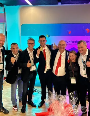 Lucas  Ianni, champion d'Europe Euroskills 2023 épreuve mécanique VI