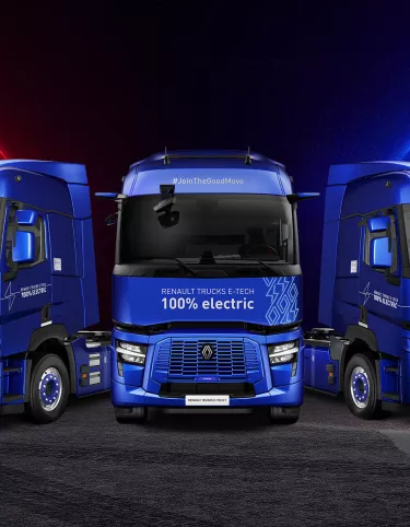 Renault Trucks E-Tech T 540, T 585 and T 780