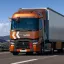 Zoom sur un Renault Trucks T High sur la route