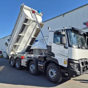 RENAULT TRUCKS C 8X4 BENNE RONDE FOREZ BENNE FRONT'O