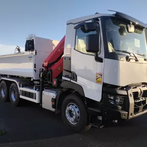 BIBENNE GRUE SUR RENAULT TRUCKS