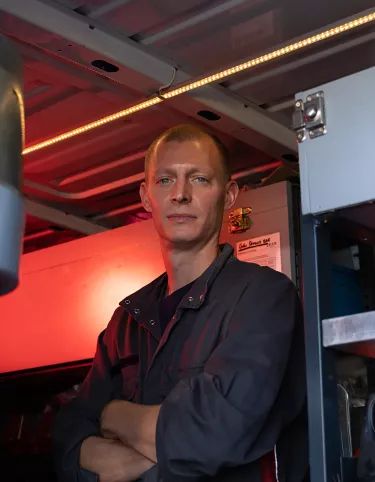 Les femmes et les hommes qui composent le réseau Renault Trucks : Maxime