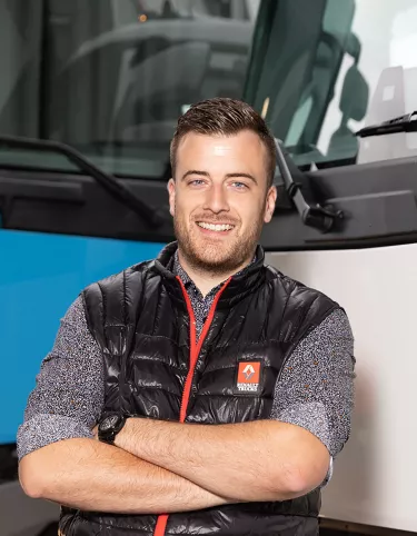 Les femmes et les hommes qui composent le réseau Renault Trucks : Remi