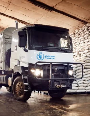 Partenariat Programme alimentaire mondial Renault Trucks