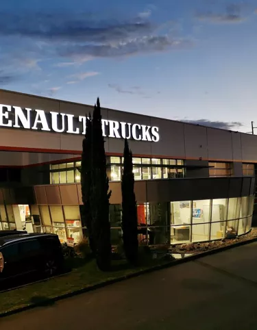 L'établissement Renault Trucks de Mont-de-Marsan