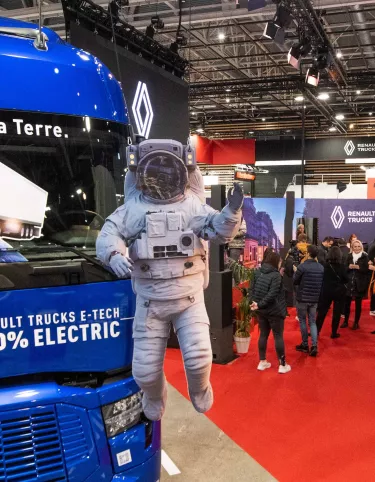 Renault Trucks France à Solutrans 2023 : pleins feux sur la décarbonation du transport