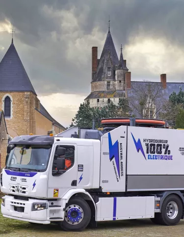 La première hydrocureuse 100 % électrique est une Renault Trucks
