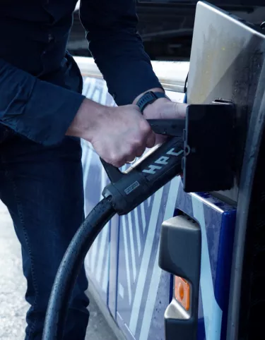 Recharge d'un camion