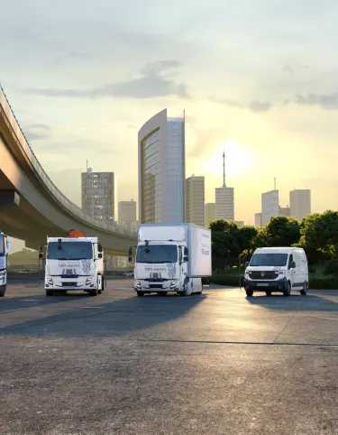 Gamme de véhicules Renault Trucks 100% électriques