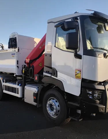 BIBENNE GRUE SUR RENAULT TRUCKS