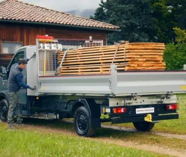Utilitaire d'occasion benne et polybenne